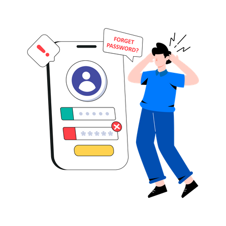 Forgot Password Illustration